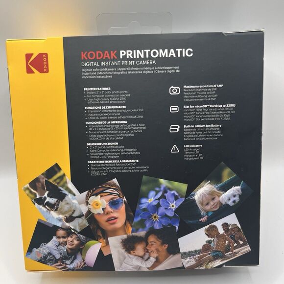 Kodak Printomatic Instant Print Camera - Picture 3 of 4